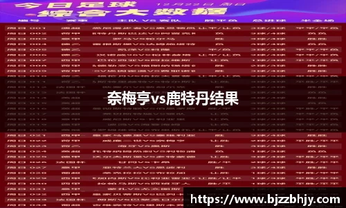 奈梅亨vs鹿特丹结果